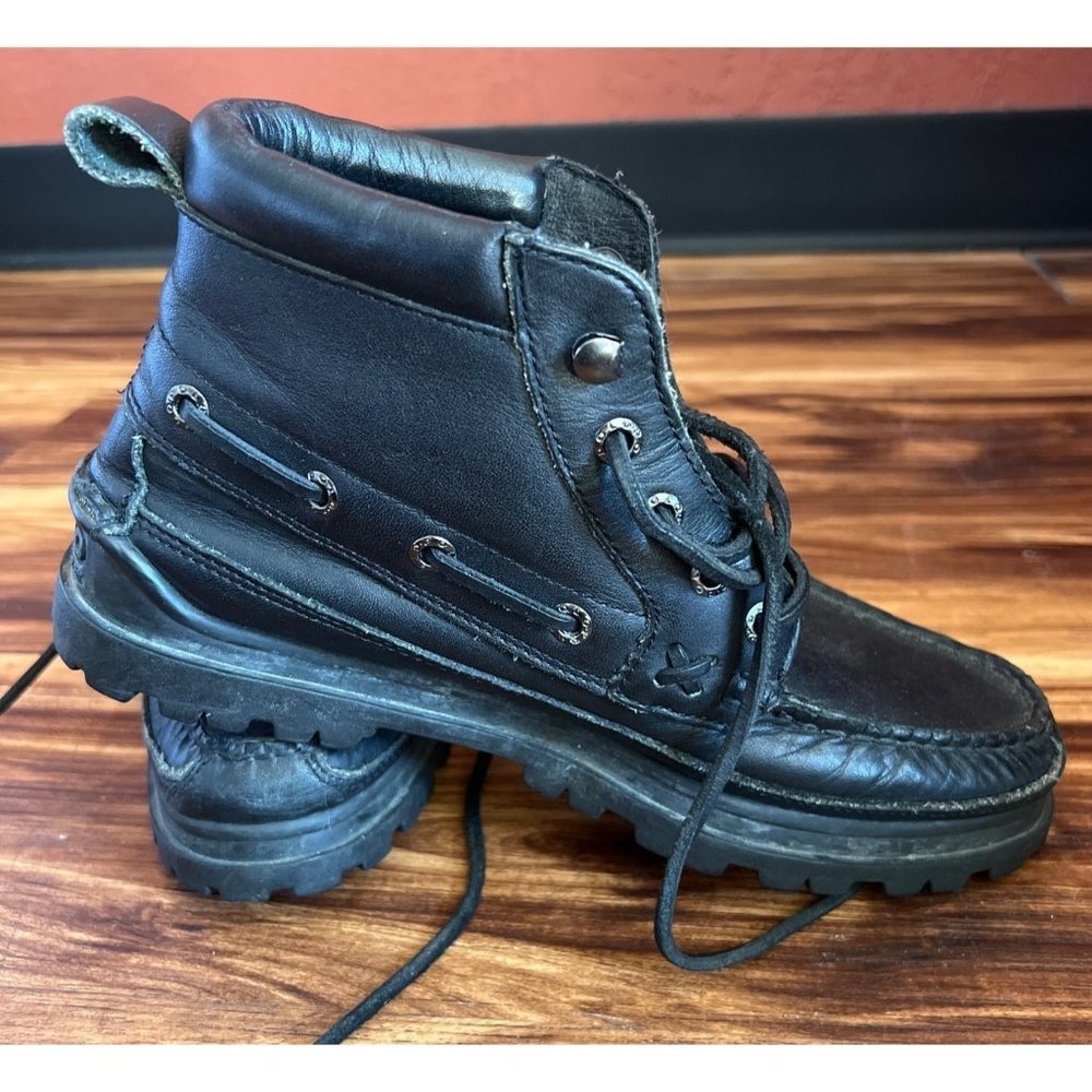 Ralph Lauren Leather Boots — 8B